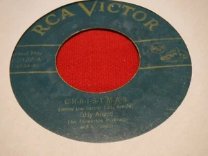 Eddy Arnold 7" 45 RPM RCA Victor 48-0127 GREEN C-H-R-I-S-T-M-A-S Santy Shanty - Imagen 1 de 6