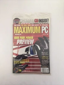 Maximum PC Vol 4 No 1 JAN 1999 - Pure Power Preview! PC Tech New with Max CD-ROM - Picture 1 of 3