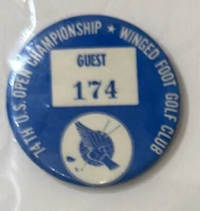1974 U.S. Open Badges - Winged Foot Golf Club - Hale Irwin win! - Picture 1 of 1