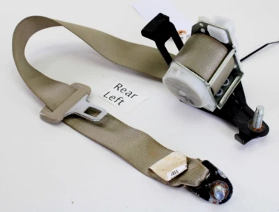 2013-2015 HONDA ACCORD HYBRID REAR LEFT OUTER SEAT BELT BEIGE OEM - Image 1 of 4
