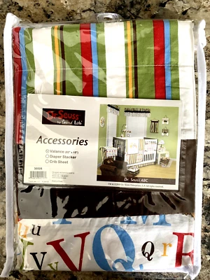 Dr. Seuss ABC  Alphabet Valance  82" x 15" Trend Lab New 2009 - Image 1 of 2