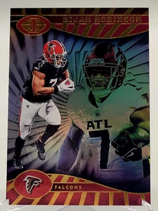 2024 ILLUSIONS BIJAN ROBINSON PREMIUM HOBBY BOX BASE FOOTBALL CARD FALCONS NFL 5 - Picture 1 of 2