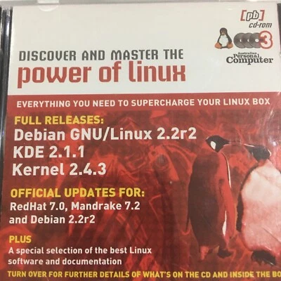 Discover and Master The Power of Linux PC CD-Rom 3 discs - Image 1 of 4