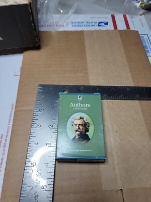 C1 Authors PLAYING CARD DECK U.S. GAMES System 2003 Twain Poe Shakespeare new - Image 1 of 4