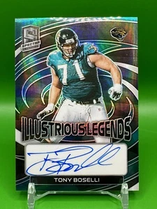 2023 Spectra Tony Boselli Illustrous Legends /149 Auto - Picture 1 of 6
