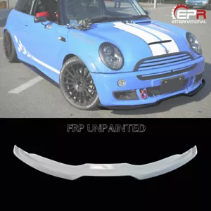 Fit For Mini Cooper 03-07 R53 Fiberglass Unpainted DG1 Style front lip Splitter - Picture 1 of 10