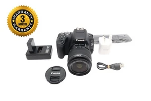 Canon 200D Camera DSLR 24.2MP with 18-55mm, Shutter Count 3365, Very Good REFURB - Picture 1 of 10