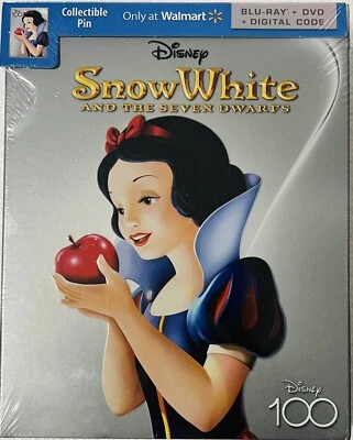 Snow White and the Seven Dwarfs - Blu-ray + DVD + Digital Code/sealed - M3 - Image 1 of 3
