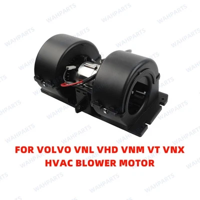 For Volvo 2011-2023 VNL 2010-2014 VHD VNM HVAC Heater Blower Motor With Wheel Foto 1 de 4