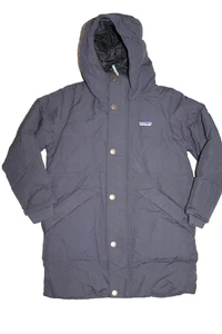 Boys PATAGONIA Downdrift Parka Ski Snowboard Black Winter Coat Size Small 7-8 - Picture 1 of 9