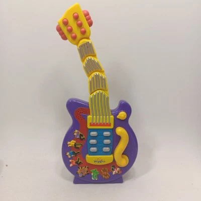 The Wiggles 2004 Spin Master Wiggly Giggly Purple Guitar Tested - Image 1 of 4