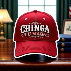 Chinga Tu Maga | Funny Anti-Trump Sticker | Sarcastic Political Sticker | Anti - Bild 1 von 3