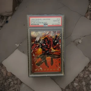 1994 Marvel Universe Deadpool Flair Power Blast #16 PSA 10 Extremely RARE!! - Bild 1 von 3