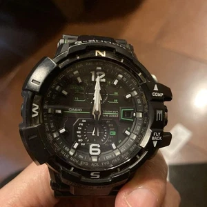 CASIO G-Shock Gravity Master GW-A1100-1A3JF Men's Black Ana-Digi From Japan - Picture 1 of 9