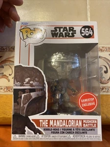 Funko Pop! Vinyl: Star Wars - The Mandalorian Mudhorn Battle - GameStop  - Bild 1 von 5