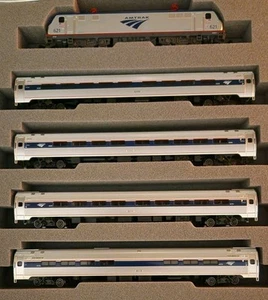 KATO N Scale AMTRACK ACS-64 Amfleet I FIVE (5) Unit Set 106-8001 NIB RARE - Picture 1 of 10