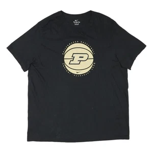 NIKE Herren schwarz Purdue Boilermaker Basketball Grafik T-Shirt 2XL... - Bild 1 von 6