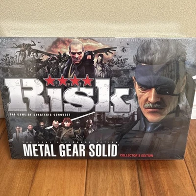 Risk Metal Gear Solid Collector's Edition Board Game Brand New Sealed - Image 1 of 3