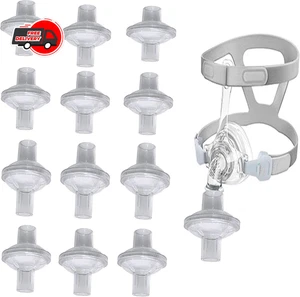 Filtri aria universali in linea - Confezione da 12 per macchine ResMed e Philips CPAP - Foto 1 di 7