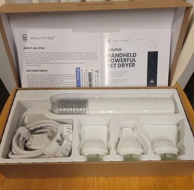 Secador de pelo ligero de mano para perros con medusas para el aseo de mascotas NUEVO  Foto 1 de 4