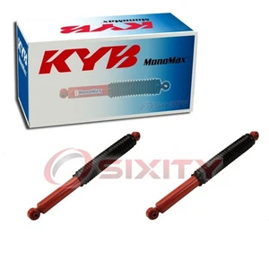 2 pc KYB MonoMax Rear Shock Absorbers for 1986-1991 Volkswagen Vanagon 2.1L tl - Picture 1 of 5