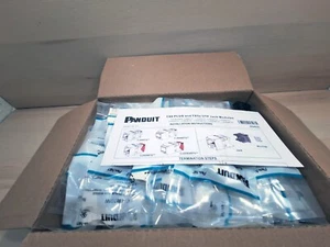 New Panduit CJ688TGIW Cat 6 Jack RJ45 BOX of 50 - Cat6 Category 6 - Afbeelding 1 van 9