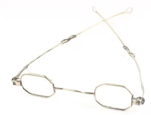 Antique Spectacles/ Eyeglasses Coin Silver-BD-104 - Picture 1 of 6