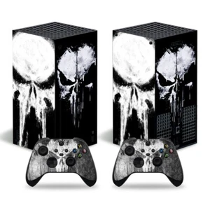 Schädel Totenkopf Skull Xbox Series X Skin Aufkleber Schutzfolie Stickers - Picture 1 of 1