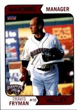 2015 Mahoning Valley Scrappers Choice #29 Travis Fryman Lexington Kentucky Card