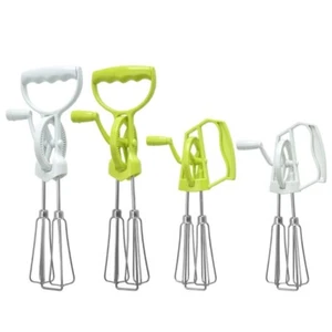 Convenient Rotating Manual Eggs Whisks Machine Practical Hand Crank Eggs Beaters - Picture 1 of 9