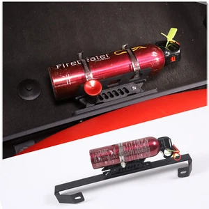 Passenger Seat Fire Extinguisher Bracket Alloy Mount For Corvette C8 2020-2024 - Picture 1 of 12