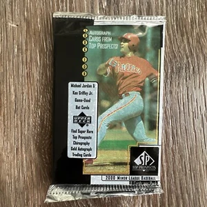 2000 Upper Deck SP Top Prospects Minor League Baseball Cards Unopened Hobby Pack - Picture 1 of 2
