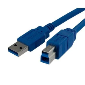 StarTech USB3SAB1 1 ft (12") SuperSpeed USB 3.0 Cable A to B M/M Genuine Sealed - Picture 1 of 3