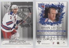 2003-04 Pacific Private Stock Titanium Retail Brian Leetch #68 HOF