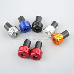 7/8" Moto Moto CNC extrémités de barre guidon embouts pour Ducati 1198 2009 - Photo 1/5