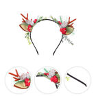  Christmas Gift Xmas Headband Branch Horn Flower Elk Antler Child Women's Aldult