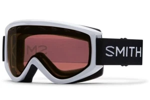 Gafas de esquí/snowboard Smith Electra, marco blanco, lente RC36 nuevas - Imagen 1 de 1