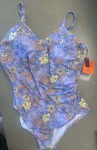 Freely Ladies One Piece Swimsuit Sizex1X NWT - Picture 1 of 7