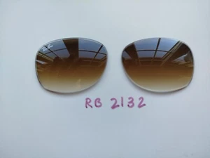 Ray Ban RB 2132 52 mm tamaño marrón degradado color lentes originales - Imagen 1 de 1