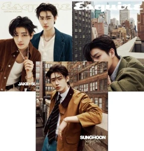 ESQUIRE Korea Magazine 2025 June ENHYPEN JAKE SUNGHOON - Picture 1 of 2