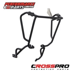 Honda CRF1100L Africa Twin Adventure Sports 2025 CrossPro Matt Black Crash Bars - Picture 1 of 4