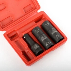 Juego de 3 piezas de 1/2" Dr. Flip Impact Sockets LLANTAS DE COCHE NEUMÁTICOS TUERCAS DE BARANDILLA Herramientas de tienda - Imagen 1 de 1