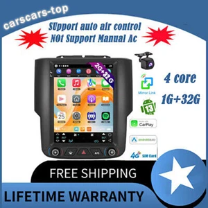 9.7" Android 13 Car Stereo Radio GPS Navi For 2013-18 Dodge Ram 1500 2500 1G+32G - Picture 1 of 18