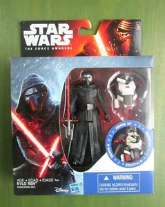 Star Wars Force Awakens KYLO REN 4.5" ACTION FIGURE Armor Up (NEW) Hasbro Disney - Picture 1 of 3