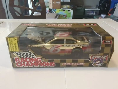 Die-Cast 1:24 Mark Martin #6 Racing Champs Gold NASCAR 50th NUEVO EN CAJA (1) Foto 1 de 4
