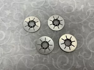 4 pezzi SOUTHCO #17-6-1 Fermavite a piombo rapido passivato SS Made in USA - Foto 1 di 2