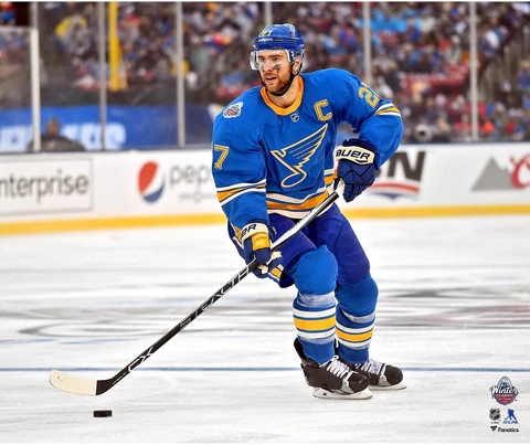 Alex Pietrangelo St. Louis Blues Unsigned 2017 NHL Winter Classic 20x24 Photo Cover