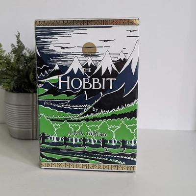 The Hobbit, J. R. R. Tolkien, Hardback Book 1991 Harper Collins Hardcover DJ - Image 1 of 4
