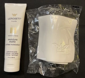 New Sealed LEROSETT Moisture Matte Oil-Free Moisturizer 3 fl. oz. + Shammy Cloth - Bild 1 von 2