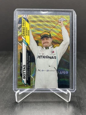 Topps Chrome F1 Valtteri Bottas GP 2020 ganador Japón Gold Wave 39/50 #149 Foto 1 de 2